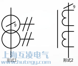 九條穿線(xiàn)一次導(dǎo)體的電流互感器符號(hào)